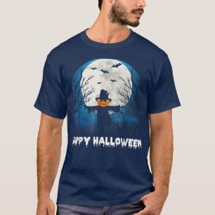 Camiseta Feliz Día de Otoño de la Calabaza de Halloween