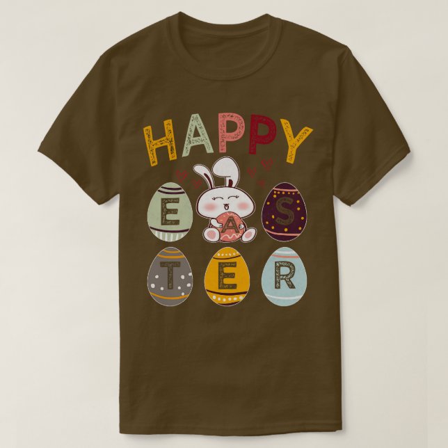 Camiseta Feliz Día de Pascua (Diseño del anverso)