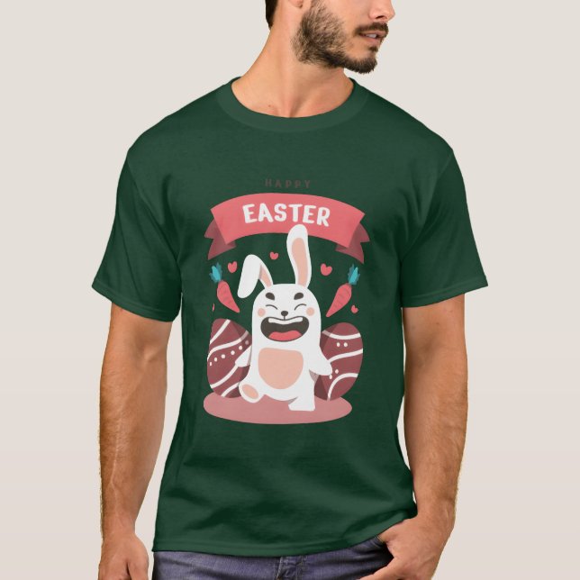 Camiseta Feliz día de Pascua (Anverso)