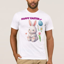 Camiseta feliz Día de Pascua