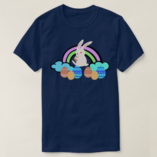 Camiseta Feliz Día de Pascua (Diseño del anverso)