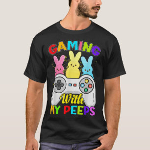 Camiseta Feliz Día de Pascua 2022 Conejo Con Pascua De Huev