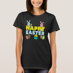 Camiseta Feliz Día de Pascua 2022 Conejo Hug Easter Eggs Mu