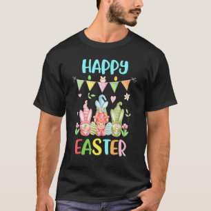 Camiseta Feliz Día de Pascua 2022 lindo conejito Gnome Hug