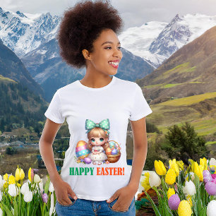 Camiseta Feliz Día de Pascua - Ave