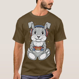 Camiseta Feliz Día de Pascua Bunny Chicas niños jugadores