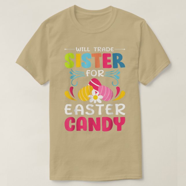 Camiseta Feliz Día de Pascua Bunny Egg Niños divertidos Chi (Diseño del anverso)