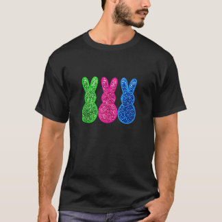 Camiseta Feliz Día de Pascua Conejo con Huevos Hombres De P