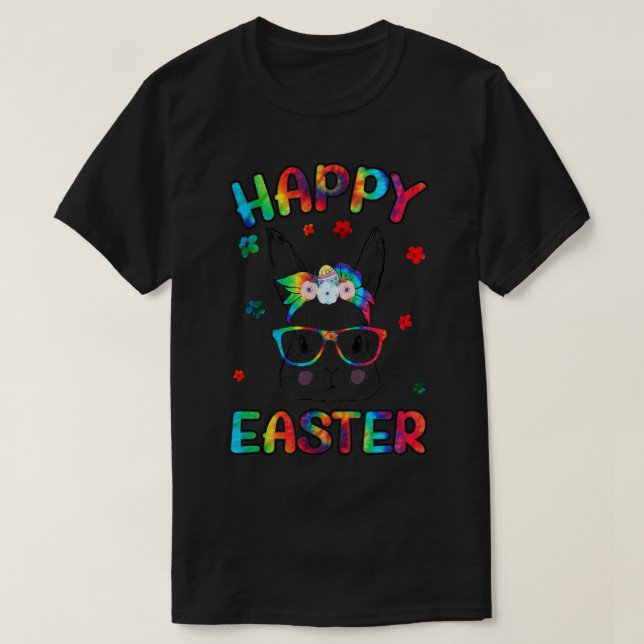 Camiseta Feliz Día de Pascua Conejo Conejo Conejo Conejo Ca (Diseño del anverso)