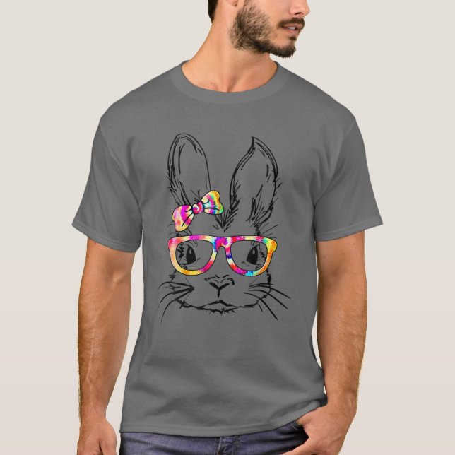 Camiseta Feliz Día de Pascua Conejo Conejo Conejo Conejo Ca (Anverso)