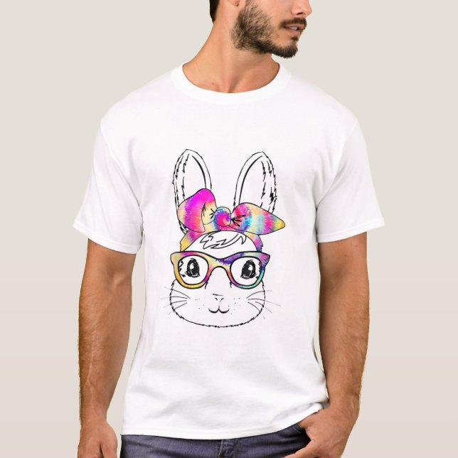 Camiseta Feliz Día de Pascua Conejo Conejo Conejo Conejo Ca (Anverso)