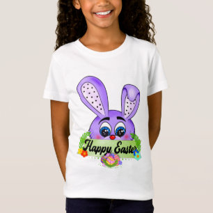 Camiseta Feliz Día de Pascua, Conejo Púrpura