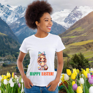 Camiseta Feliz Día de Pascua - Cristo