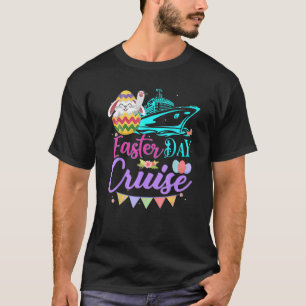 Camiseta Feliz Día de Pascua Cruise divertida barco de cruc