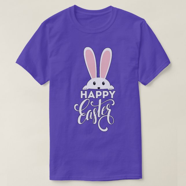 Camiseta Feliz Día de Pascua del Conejo Conejo Conejo Conej (Diseño del anverso)