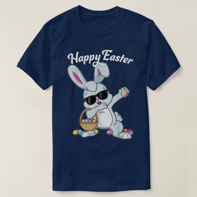 Camiseta Feliz Día de Pascua del Conejo Conejo Conejo Conej (Diseño del anverso)