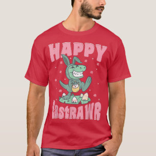 Camiseta Feliz Día de Pascua del Huevo EastRAWR Hunter