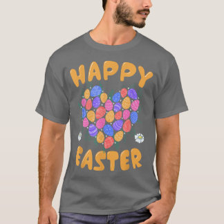 Camiseta Feliz Día de Pascua Divertidos huevos cazando Pasc