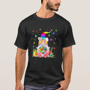 Camiseta Feliz día de Pascua Gnome Mes de Concientización s