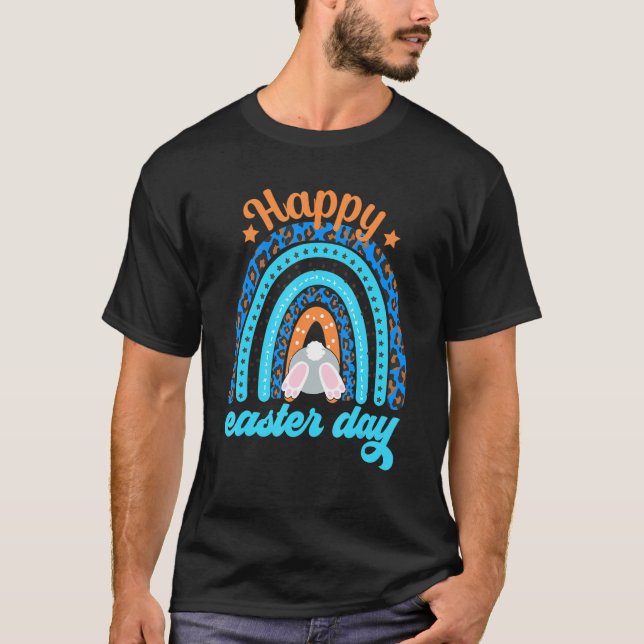 Camiseta Feliz Día de Pascua Gracioso Día del Arcoiris Cone (Anverso)