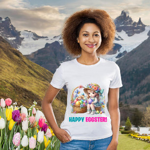 Camiseta Feliz Día de Pascua - Hare