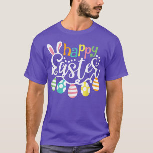 Camiseta Feliz Día De Pascua, Huevos De Conejo De Pascua Pa
