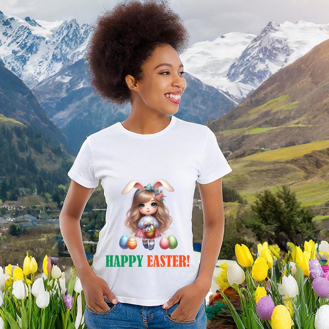 Camiseta Feliz Día de Pascua - Santo (Subido por el creador)