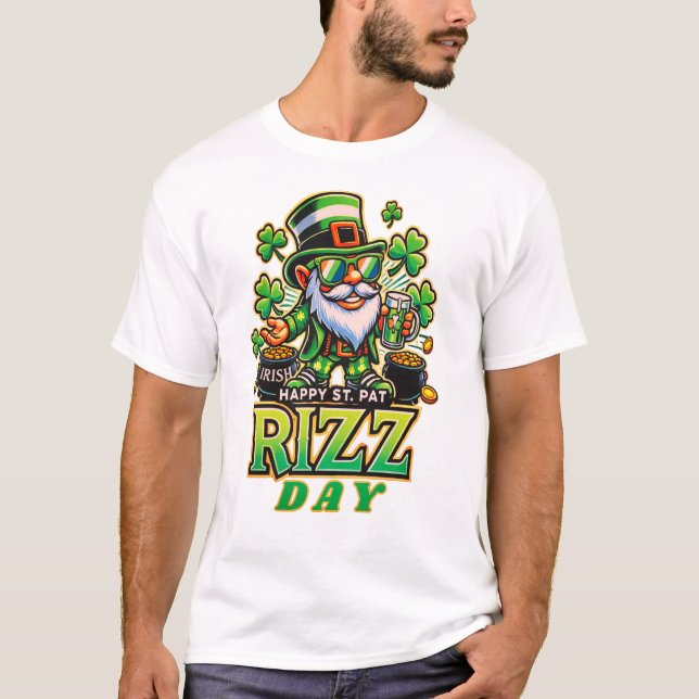 Camiseta Feliz día de Pat Rizz (Anverso)