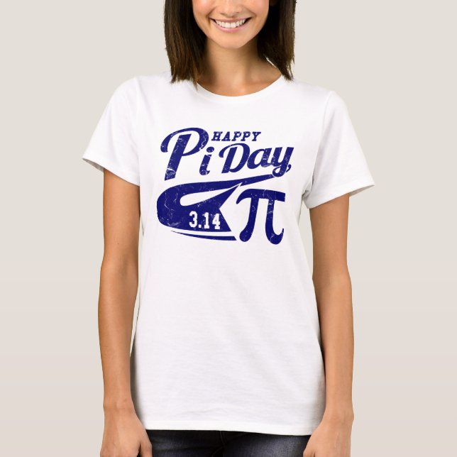 Camiseta Feliz Día De Pi (Anverso)