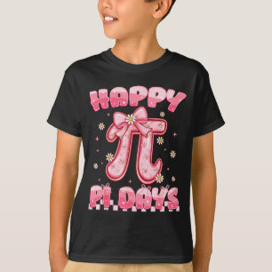 Camiseta Feliz Día de Pi 3.14 Sé Irracional Coqueta Lazo Ma