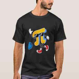 Camiseta Feliz Día de Pi Amantes de Bolos Símbolo Pi Profes