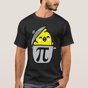 Camiseta Feliz Día de Pi divertida empanada de pollo 3 14 C