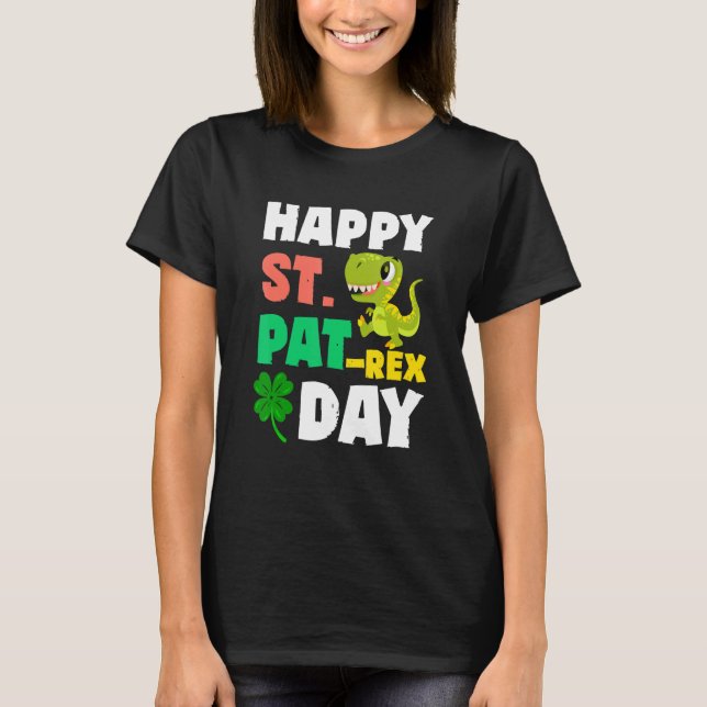Camiseta Feliz Día de Rex de St Pat (Anverso)