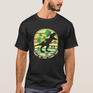 Camiseta Feliz Día De Rex De St. Pat St. Patrick'S Dino Lep