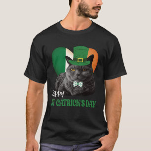 Camiseta Feliz Día de San Catrick San Patricio Bandera Irla