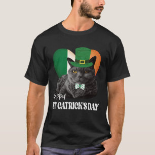 Camiseta Feliz Día de San Catrick San Patricio Bandera Irla