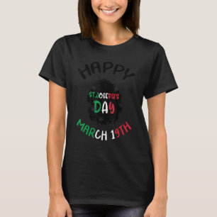 Camiseta Feliz Día de San José Jesucristo Sfingi Zeppole