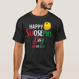 Camiseta Feliz día de San José Jesús Católico Cristiano Mar