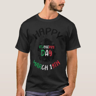 Camiseta Feliz día de San José Jesús Sfingi Zeppole Cristo