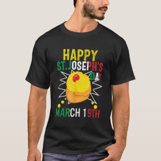 Camiseta Feliz Día de San Josefo Jesús Cárcel Católico
