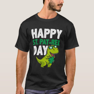 Camiseta Feliz Día de San Pat Rex St Patricks Dinosaur Luck
