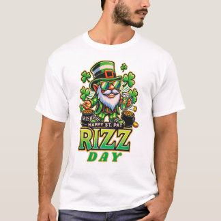 Camiseta Feliz día de San Pat Rizz Regalos divertidos para