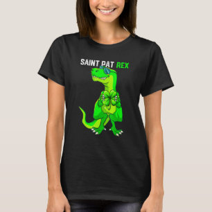 Camiseta Feliz Día de San Pat T Rex Saint Patrick S Dino di