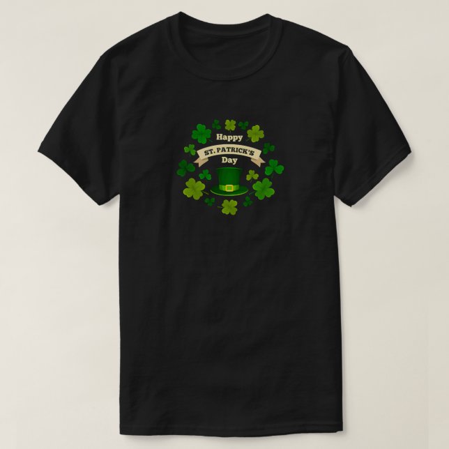 Camiseta Feliz Día de San Patricio (Diseño del anverso)