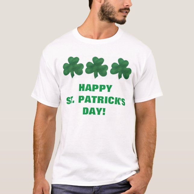 CAMISETA FELIZ DÍA DE SAN PATRICIO (Anverso)