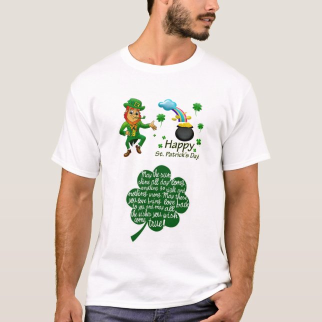 Camiseta Feliz Día de San Patricio (Anverso)