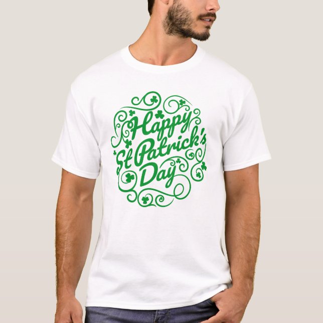 Camiseta Feliz Día de San Patricio (Anverso)