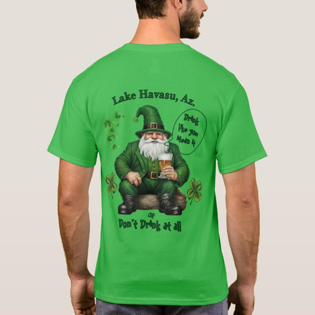 Camiseta Feliz Día de San Patricio (Reverso)