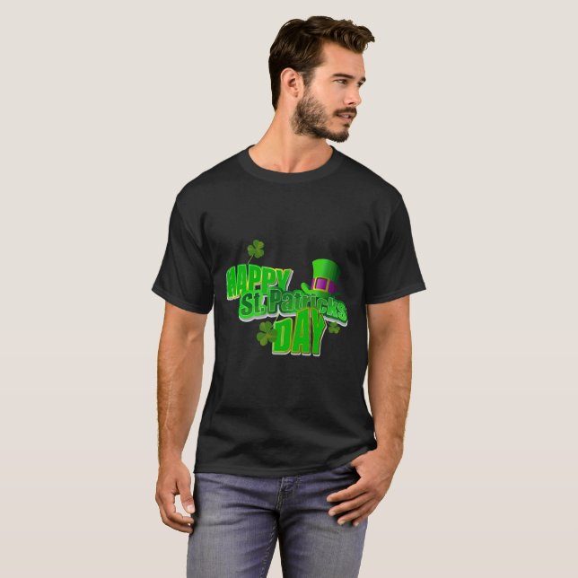 Camiseta Feliz Día de San Patricio (Anverso completo)