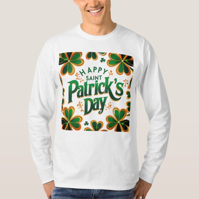 Camiseta feliz Día de San Patricio (Anverso)